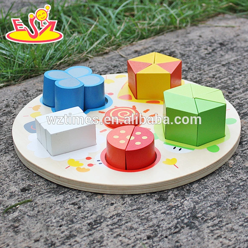2018 Neues Design-Sortierspielzeug für Kleinkinder Lernspielsortierholz für Kleinkinder W13E053