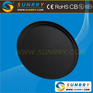 Economic price large plastic compartment serving tray made of PP