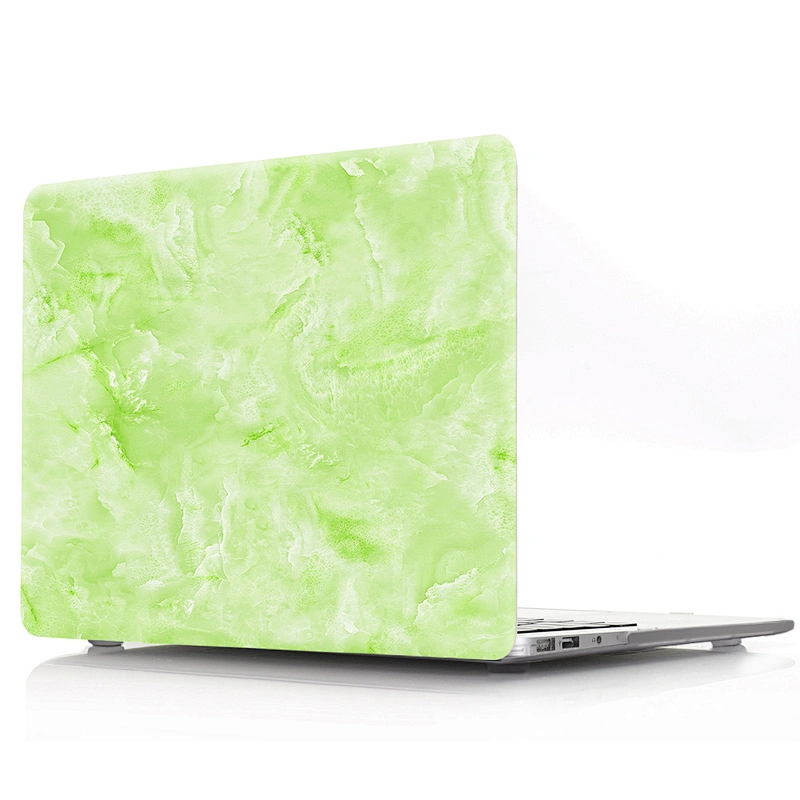 Green Marble for macbook marble case Laptop Hard Shell Case For Macbook 15.6