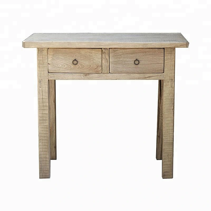 wholesale chinese antique rustic reclaimed old elm wood furniture, side table