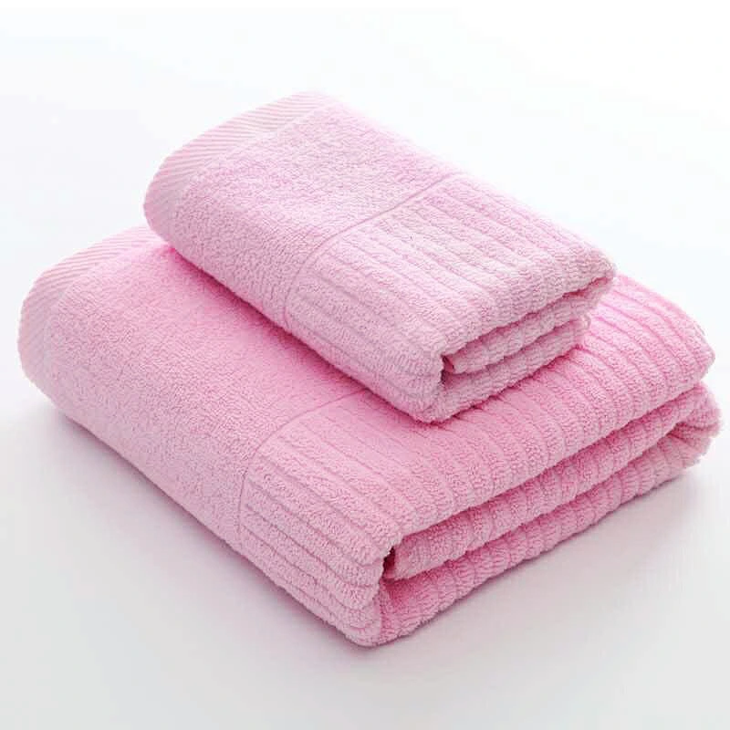 Customized Logo Quality Advertising Towel Wedding Gift Face Towel Bath Towel Set Insurance Labor Real Estate Employee Benefits