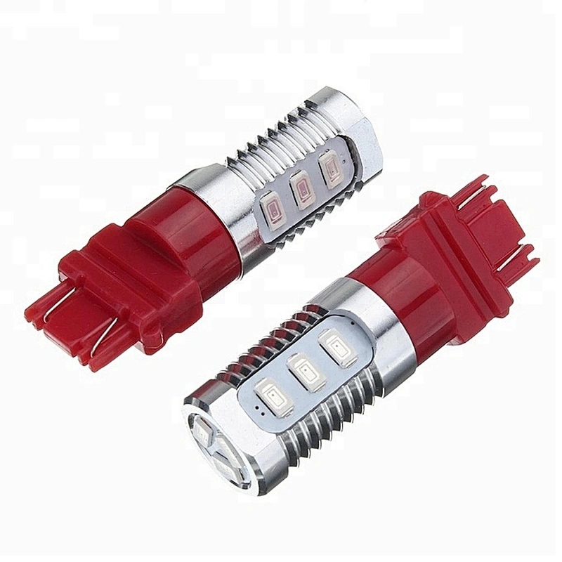 Lightech wholesale Best Price red strobe 3157 led bulb 12SMD