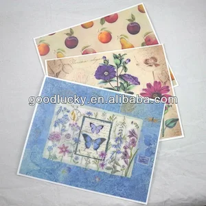 GOOD price plastic pp placemat/pp table mat/pp dinner mat