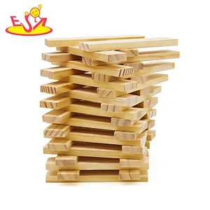 New arrival 200 pcs educational wooden building toys for kids W13B042