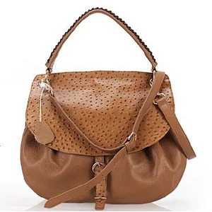 2012 fashion ostrich genuine leather handbag G7022