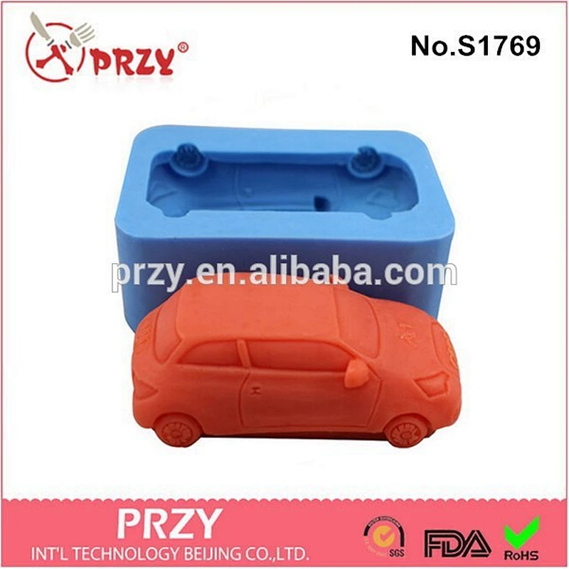 silicone handmade soap mold,car shape handmade soap mold