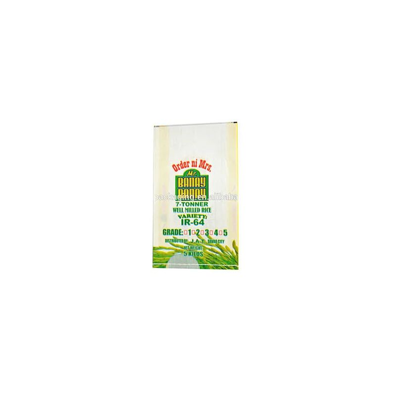 Economical custom design grain white rice bags 25kg 50kg 10kg