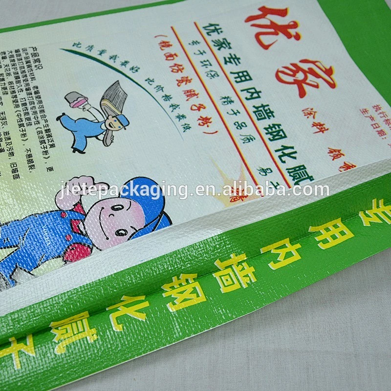 pp woven grey portland cement, putty powder bag 25kg 50kg