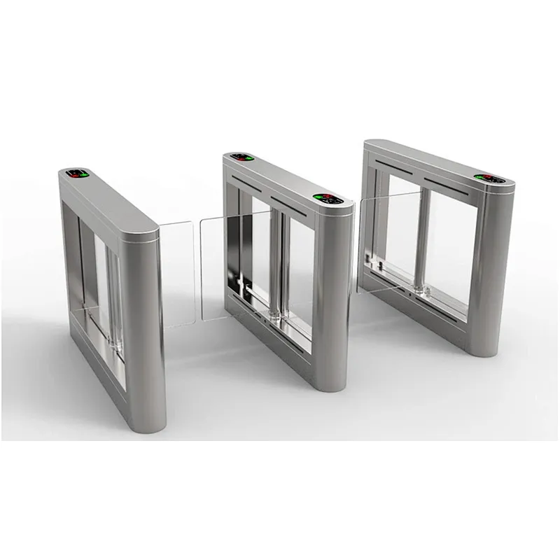 Automatic Electronic Subway Swing Turnstile Gate with IC Card Reader