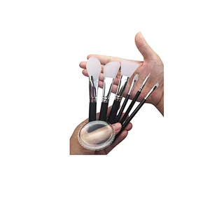 Multi-functional silicone brush soft brush makeup brush set