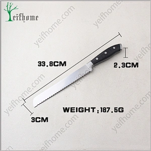 Top selling stainless steel fabrication bread knife