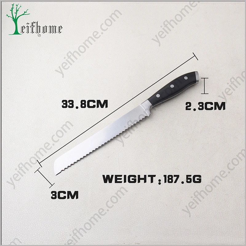 Top selling stainless steel fabrication bread knife