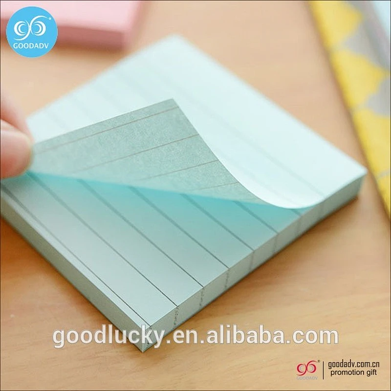 50 sheets writing paper magnetic sticky note pad