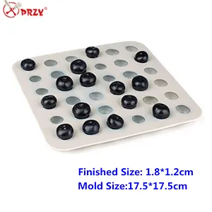2018 new 3D mini Blueberry soap molds silicone fruit molds Cherry shape Soap mould