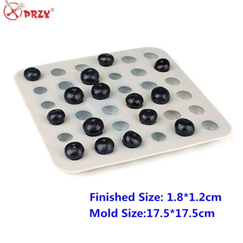 2018 new 3D mini Blueberry soap molds silicone fruit molds Cherry shape Soap mould