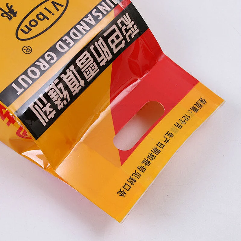 Color printing plastic PE bag for seaming agent packaging
