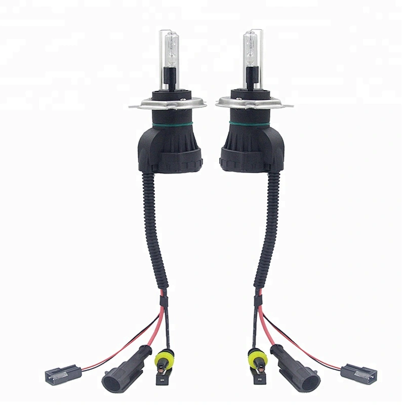 Lightech Wholesale 55W h4 hi lo hid xenon headlight bulbs with wires