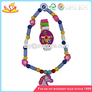 2018 wholesale brand new intelligance wooden beads toy for kids W11E027