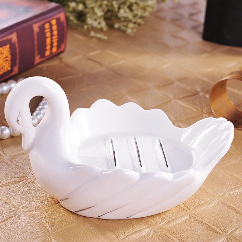 Fashion 5pcs Ceramic Bathroom Set China Supplier in-stock Toothbrush and Gargle Cup Home Porcelain Toilet Set