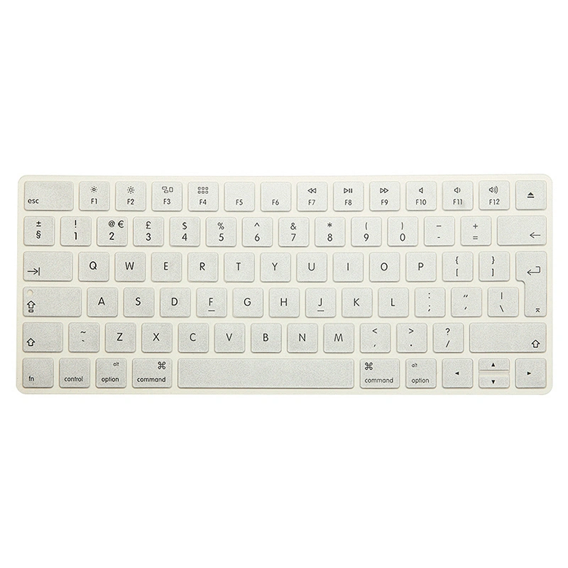 Waterproof English custom silicone keyboard cover Keyboard Protector laptop skin For Magic Keyboard Cover A1644