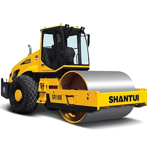 China Shantui brand 18tons single drum vibrator road roller  SR18M for sale