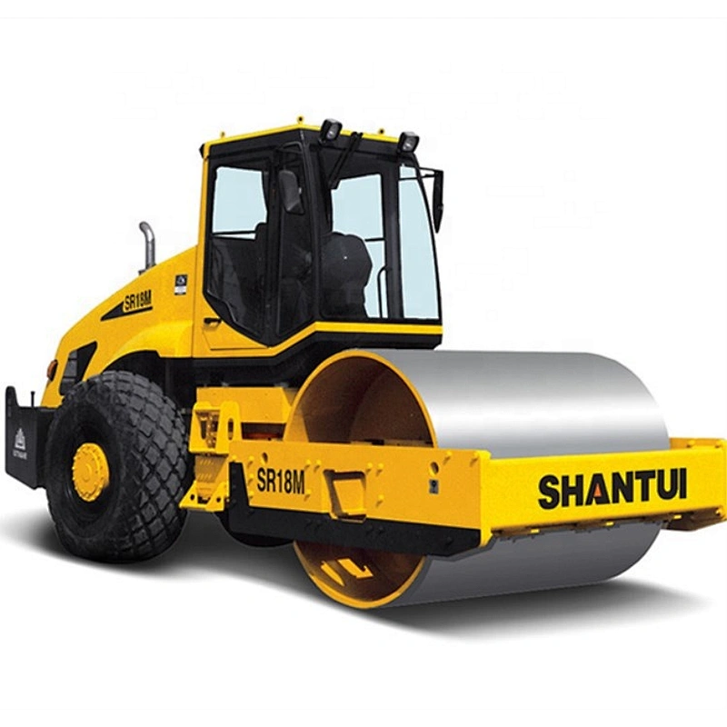 China Shantui brand 18tons single drum vibrator road roller  SR18M for sale