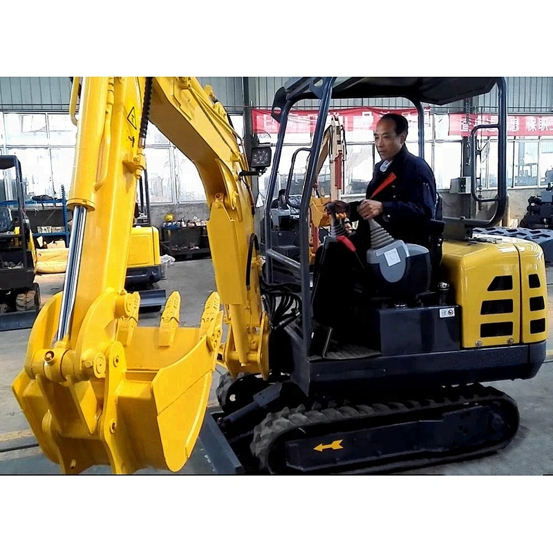 Cheap 2 ton Hydraulic crawler chinese mini excavator for sale