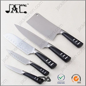International Exclusive Line 5 pcs Quality Cleaver Knife Set