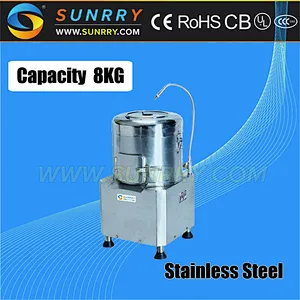 Potato peeler machine capacity 8kg electric potato peeler machine for CE potato peeler machine price (SY-PP8A SUNRRY)