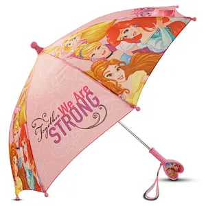 Little Girls Princess Character Rainwear kids umbrella children