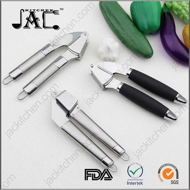 Heavy Duty Stainless Steel Garlic Masher and Squeezer