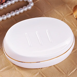 Fashion 5pcs Ceramic Bathroom Set Home Porcelain Toilet Set China Supplier in-stock Toothbrush and Gargle Cup