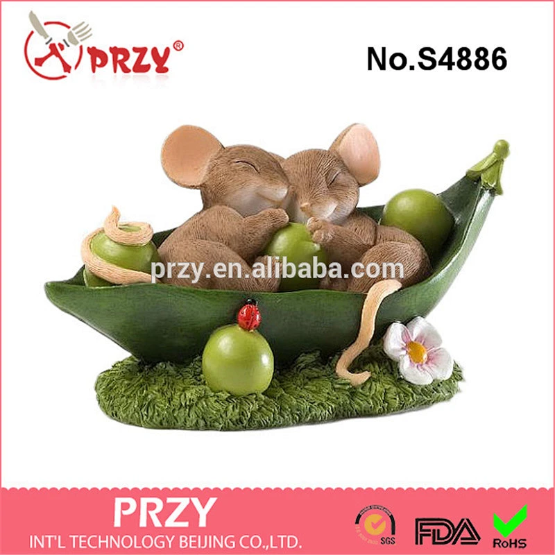 S4886 Sleaping Mice in Peas 3d Mold Animal Mold for Soap Soapmaking Supplies 3d Soap Supplies 3d silicone mold
