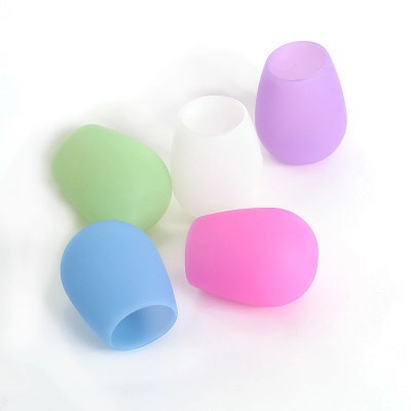 Silicone wine cup