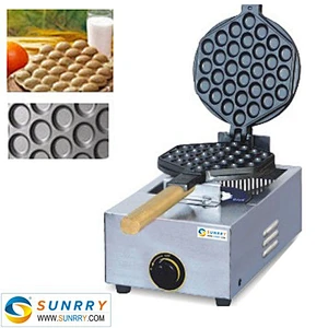 Hongkong gas 1-plate waffle machine maker for making egg waffle (SUNRRY SY-KB3B)