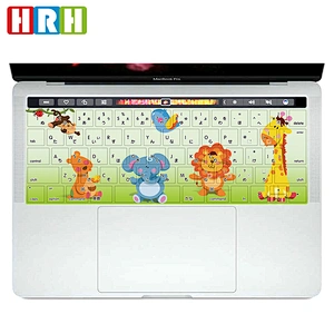 Original Design tpu japanese keyboard Cover Skin for MacBook Pro 13 15 Retina Touch Bar