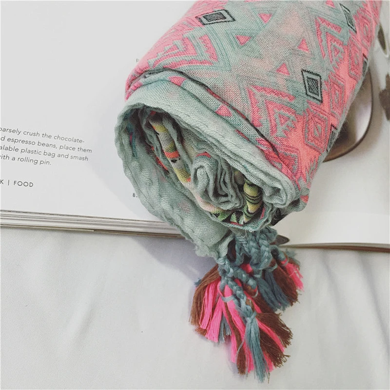 Best Selling Product Muslim Scarf Hijab Butterfly Print Silk Fabric