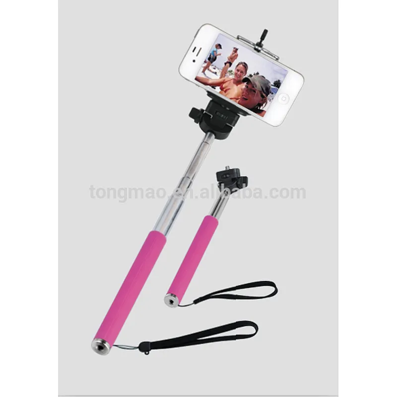 Universal For Outdoor Activities Telescopic Stainless Steel Selfie Stick