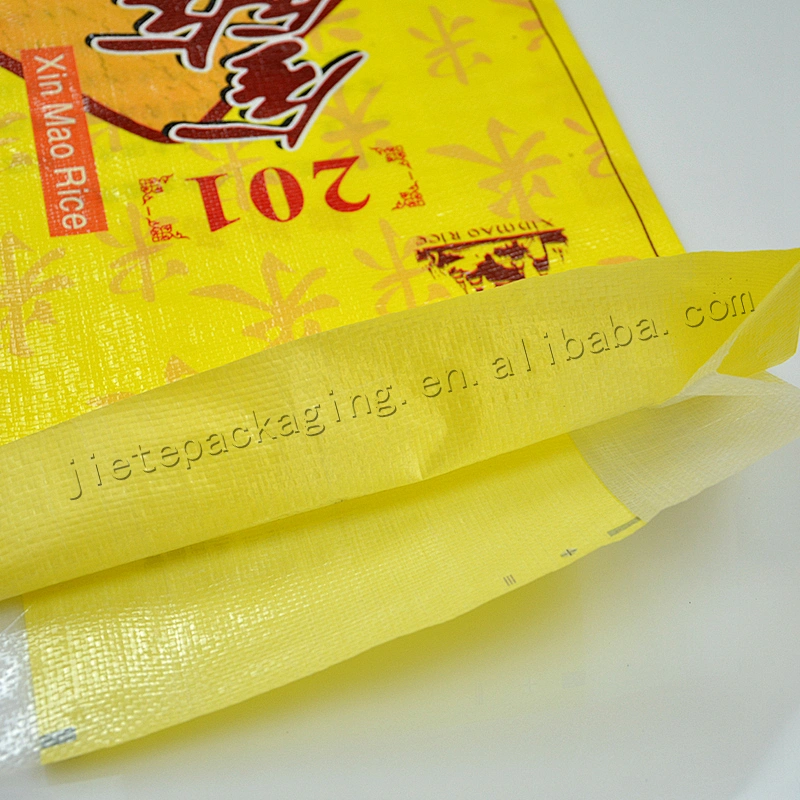 25kg new material plastic pp woven rice packing bag for grain,bag of 15kg rice