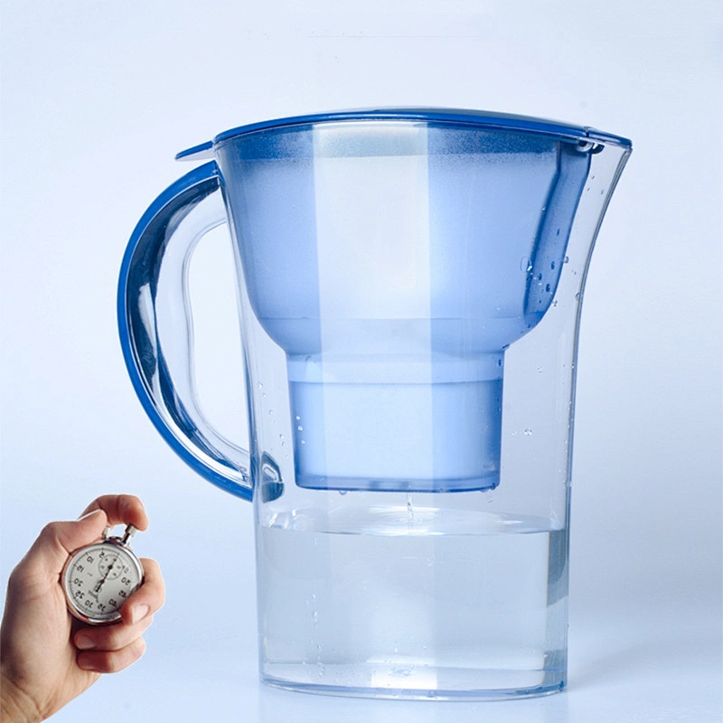 2019 China Supplier in-Stock Product Hot Sale Plastic Water Purifier Alkaline Water Filter Pitcher
