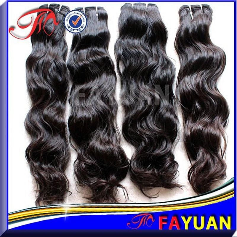 Guarantee best quality 100% virgin malaysian natural wavy hair