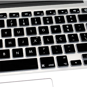 silicon keyboard cover custom print US European Model Portuguese Keyboard Cover For Macbook Pro laptop 15 Touch Bar A1707 A1990