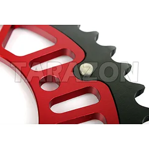 38-55 Teeth Lightweight aluminum motorcycle rear sprockets for off road bike