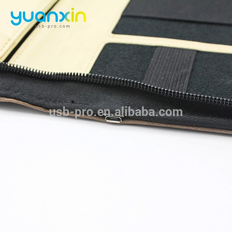 5000mAh Color black and brown Material PU Power Bank