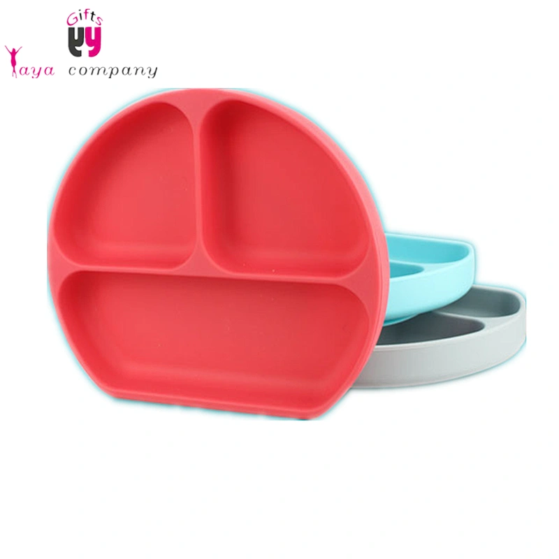 100% Food Grade Dinner Placemat Baby Feeding Silicone bowl