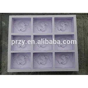 2017 PRZY Pisces 9 Bars Tray soap silicone mold Pisces silicone mold soap molds