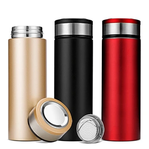 Wholesale Price Water Bottle Luxurious Quality Vacuum Flask Customized Logo 400 ml Stainless Steel Vacuum Cup