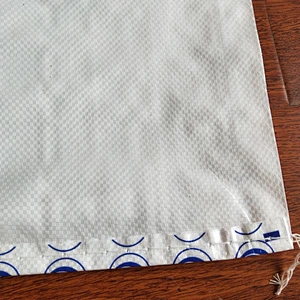 Customized wholesale 25kg woven bag white bag with liner Industrial use