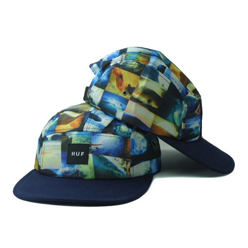 Camo Baseball cap Hiphop Patchwork Hat 5 Panel Camo Caps