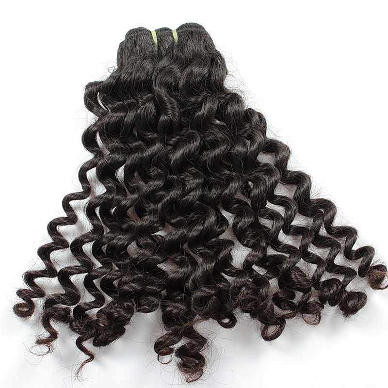 Kinky Curly Virgin Raw Peruvian Human Hair Weaving